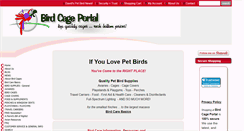 Desktop Screenshot of birdcageportal.com